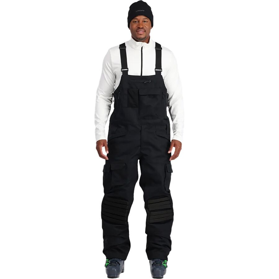 () ѥ   ӥ ѥ -  Spyder men Coaches Bib Pant - Men's Black