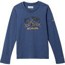 (取寄) コロンビア ボーイズ ラ プードル パス ロング-スローブ T-シャツ - ボーイズ Columbia boys La Poudre Pass Long-Sleeve T-Shirt - Boys 039 Dark Mountain/Linear Peak Camo