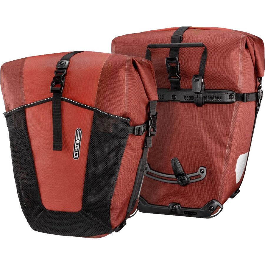 () Ig[u obN-[[ v vX pjG - yA Ortlieb Back-Roller Pro Plus Panniers - Pair Salsa/Dark Chili