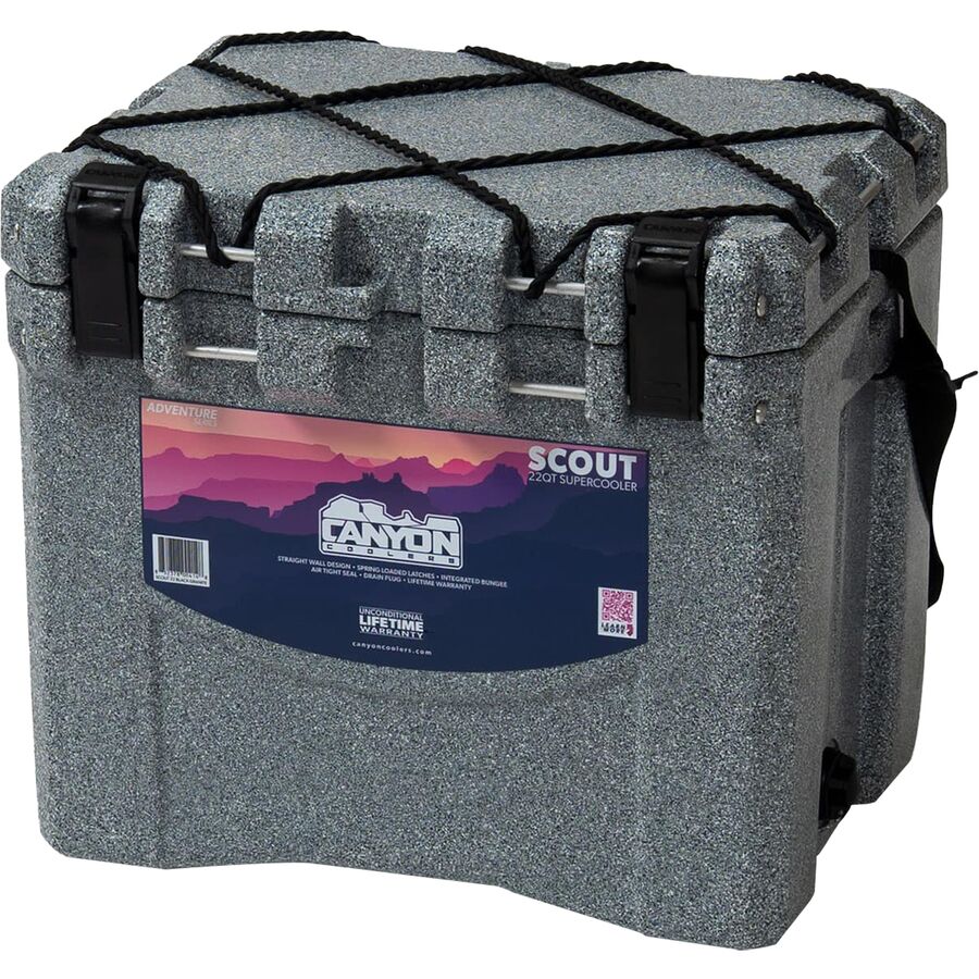 (取寄) キャニオンクーラーズ スカウト 22qt クーラー Canyon Coolers Scout 22qt Cooler Black Granite