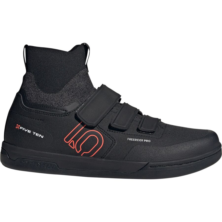 (取寄) ファイブテン フリーライダー プロ ミッド VCS サイクリング シューズ Five Ten Freerider Pro Mid VCS Cycling Shoe Core Black/Solar Red/Grey Three