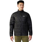 (取寄) マウンテンハードウェア メンズ ゴースト ウィスパラー スナップ ジャケット - メンズ Mountain Hardwear men Ghost Whisperer Snap Jacket - Men's Black