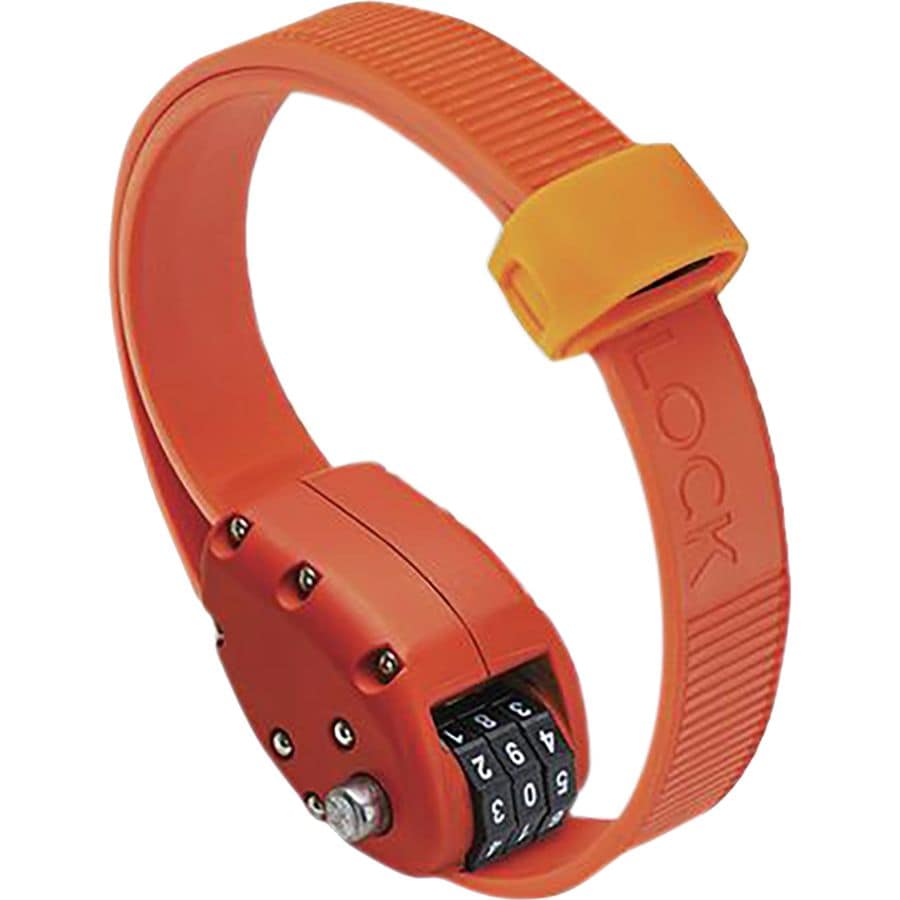 () Ibg[ IbgbN Cinch 18C` R{ bN OTTO OTTOLOCK Cinch 18in Combo Lock Otto Orange