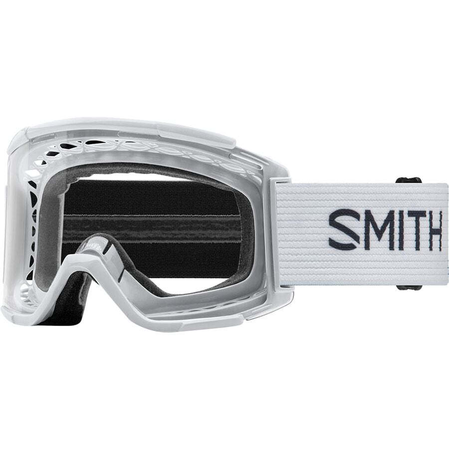 (取寄) スミス スクアッド Xl MTB クロマポップ ゴーグルズ Smith Squad XL MTB ChromaPop Goggles White/Clear Anti-Fog