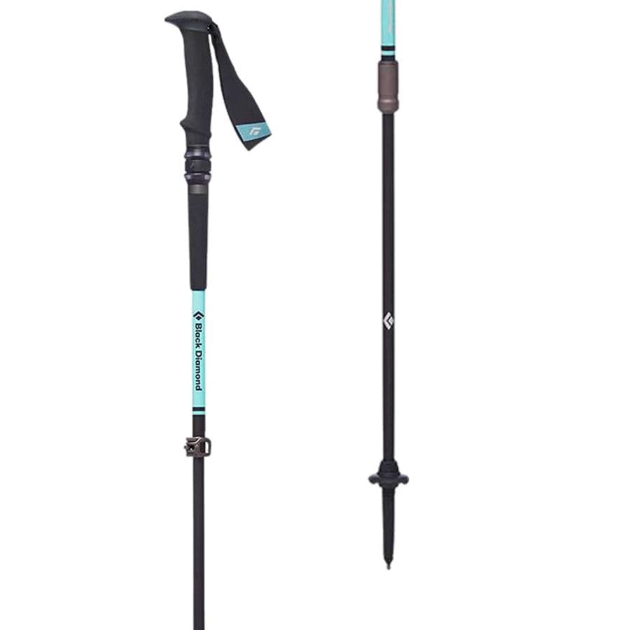 () ֥å ǥ ȥ쥤 ץ å ȥå ݡ륺 -  Black Diamond women Trail Pro Shock Trekking Poles - Women's Alpine Lake