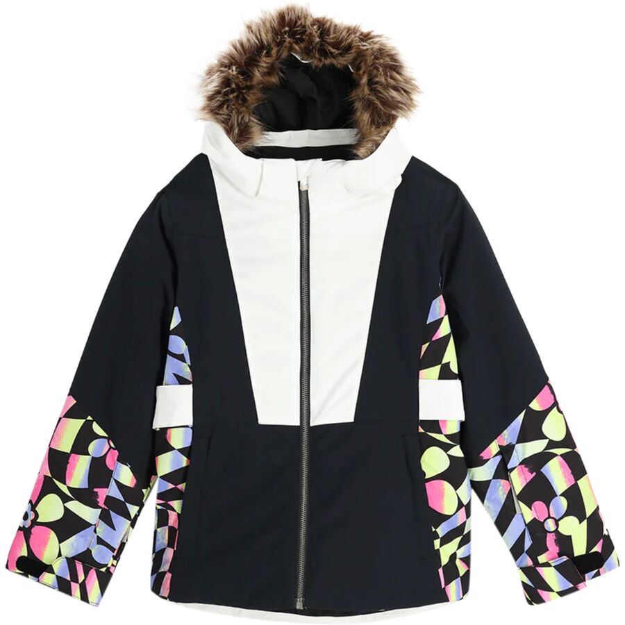 (取寄) スパイダー ガールズ ローラ ジャケット - ガールズ Spyder girls Lola Jacket - Girls' Black