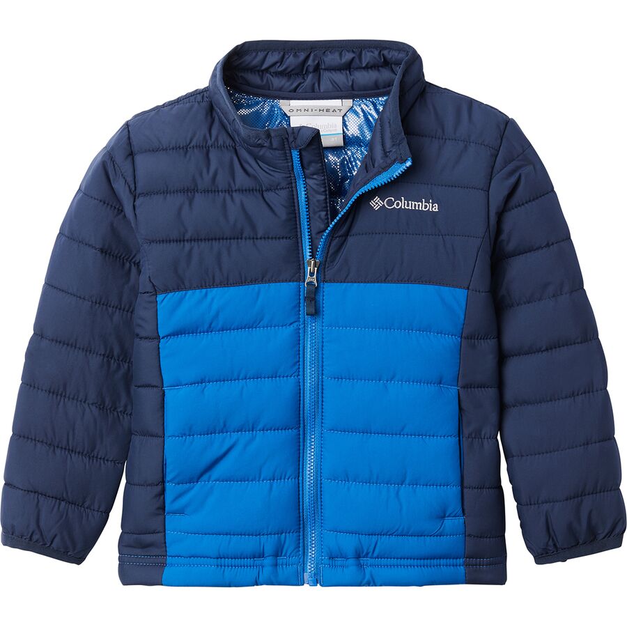 (取寄) コロンビア トドラー ボーイズ パウダー ライト インサレーテッド ジャケット - トドラー ボーイズ Columbia toddler boys Powder Lite Insulated Jacket - Toddler Boys 039 Collegiate Navy/Bright Indigo