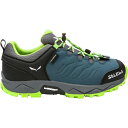 () T gh[ }Eg g[i[ EH[^[v[t nCLO V[Y - gbh[ Salewa toddler MTN Trainer Waterproof Hiking Shoe - Toddlers' Dark Denim/Cactus