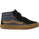 () oY gh[ {[CY X[eBO Sk8-~bh CV[ V V[Y - gh[ {[CY Vans toddler boys Suiting Sk8-Mid Reissue V Shoe - Toddler Boys' (Suiting) Black/Gum