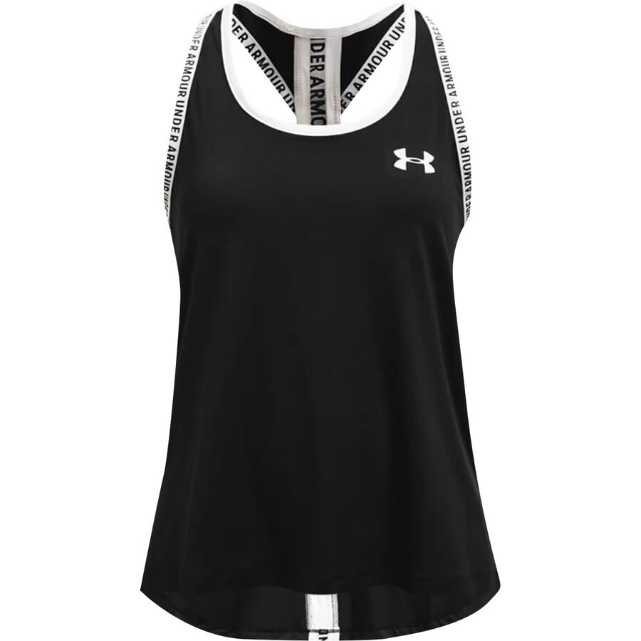 () ޡ 륺 Υå  ȥå - 륺 Under Armour girls Knockout Tank Top - Girls' Black/White