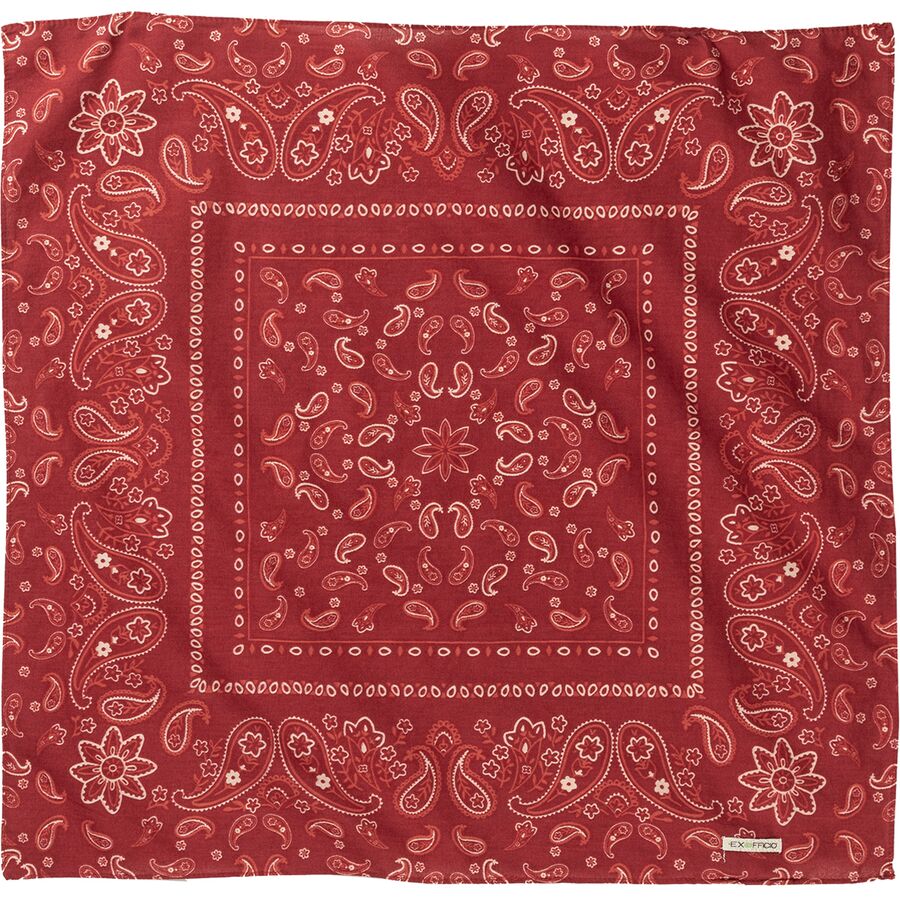 (取寄) エクスオフィシオ ウーブン バンダナ ExOfficio Woven Bandana Retro Red