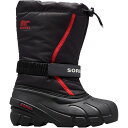 (取寄) ソレル フラーリー ブーツ - リトル ボーイズ SOREL Flurry Boot - Little Boys' Black/Bright Red