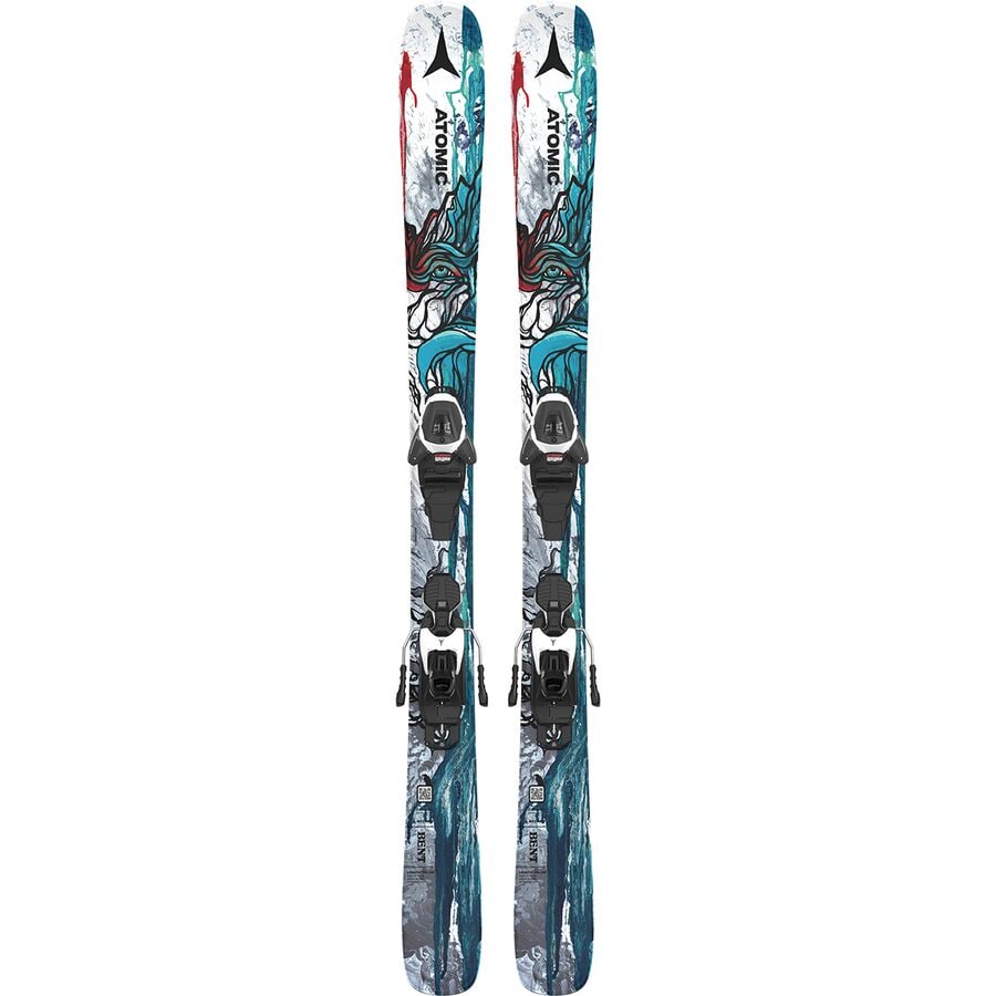 (取寄) アトミック キッズ ベント JR 140-150 + L6 GW スキー - キッズ Atomic kids Bent Jr 140-150 + L6 Gw Ski - Kids' Blue/Red