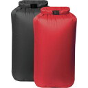 () OiCgMA hCTbN - 2-pbN Granite Gear DrySack - 2-Pack Black/Red