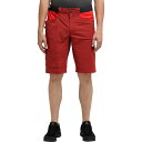 ホグロフス アウトドア パンツ メンズ (取寄) ホグロフス メンズ ロック スピッツ ショート - メンズ Haglofs men ROC Spitz Short - Men's Corrosion/Zenith Red