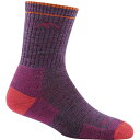 () _[^t fB[X nCJ[ ~N N[ NbV \bN - EBY Darn Tough women Hiker Micro Crew Cushion Sock - Women's Plum Heather