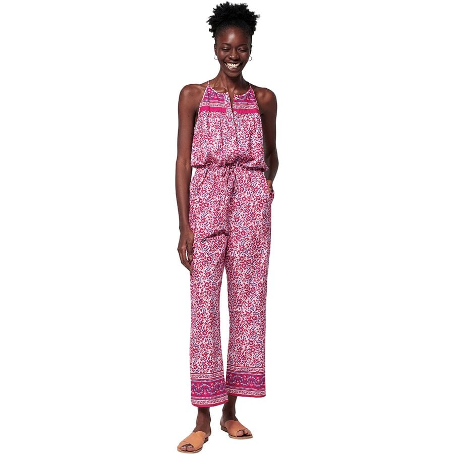 (取寄) ファリティ レディース アデラ ジャンプスーツ - ウィメンズ Faherty women Adella Jumpsuit - Women's Sun Up Block Print