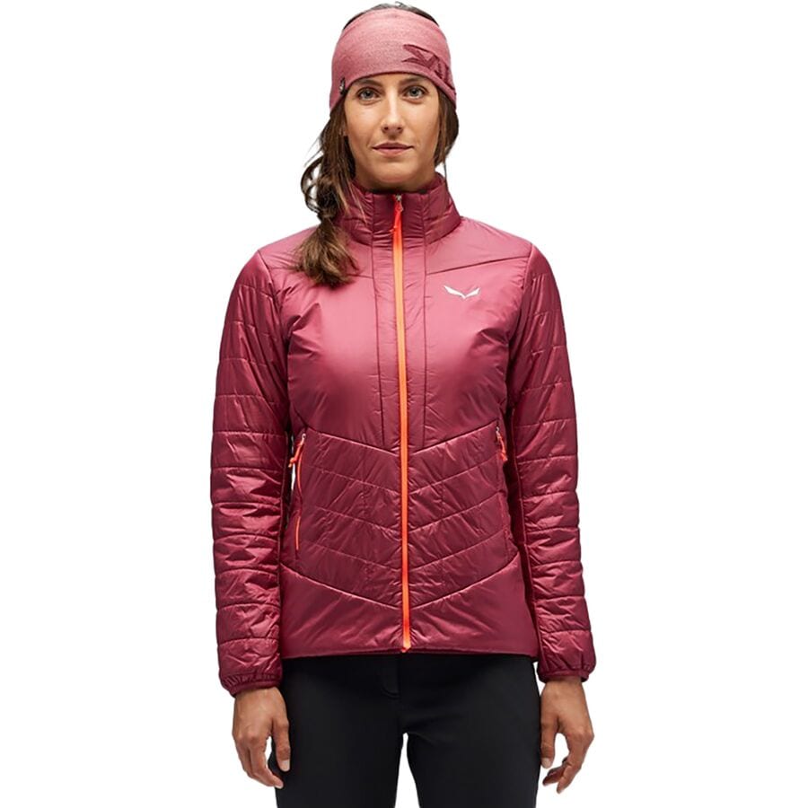 取寄 サレワ レディース ネメシス チロルウール ジャケット - ウィメンズ Salewa women Nemesis TirolWool Jacket - Women s Rhodo Red