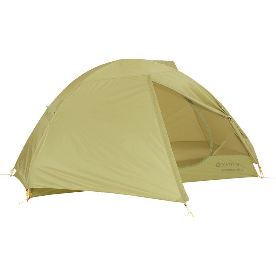 () }[bg ^OXe UL eg: 1-p[\ 3-V[Y Marmot Tungsten UL Tent: 1-Person 3-Season Wasabi