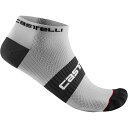 (取寄) カステリ ローボーイ 2 ソック Castelli Lowboy 2 Sock White Black