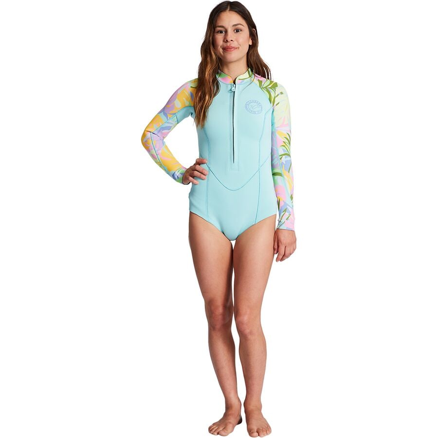 (取寄) ビラボン レディース ソルティー DZ ロング-スローブ スプリング ウェットスーツ - ウィメンズ Billabong women Salty DZ Long-Sleeve Spring Wetsuit - Women's Dreamland