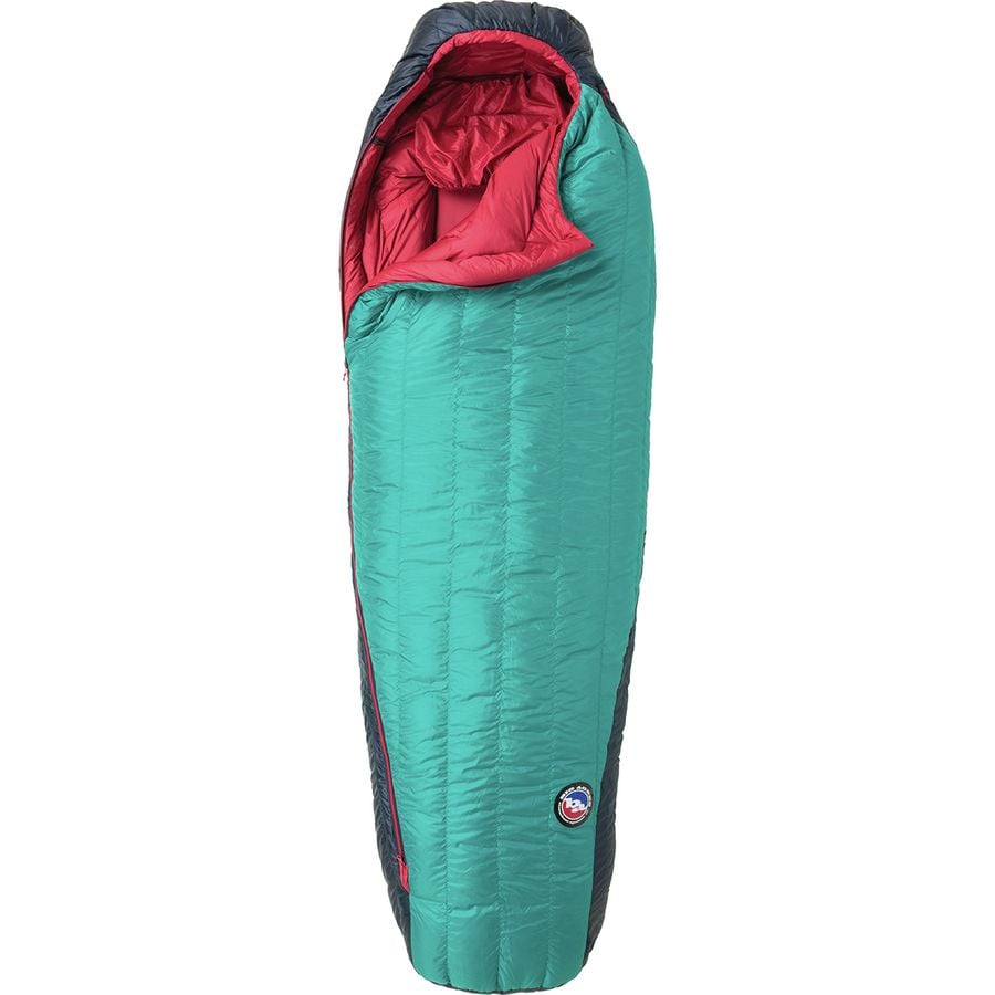 (取寄) ビッグアグネス レディース デイジー メイ スリーピング バッグ 15F ダウン - ウィメンズ Big Agnes women Daisy Mae Sleeping Bag: 15F Down - Women's Aqua/Navy