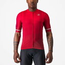 (取寄) カステリ メンズ ジャージ - メンズ Castelli men Orizzonte Jersey - Men's Rich Red/Red-White