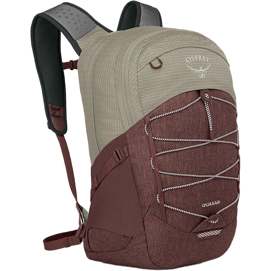 () ץ졼ѥå  26L Хåѥå Osprey Packs Quasar 26L Backpack Sawdust Tan/Raisin Red