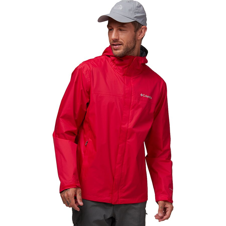 取寄 コロンビア メンズ ウォータータイト リ ジャケット - メンズ Columbia men Watertight II Jacket - Men s Mountain Red