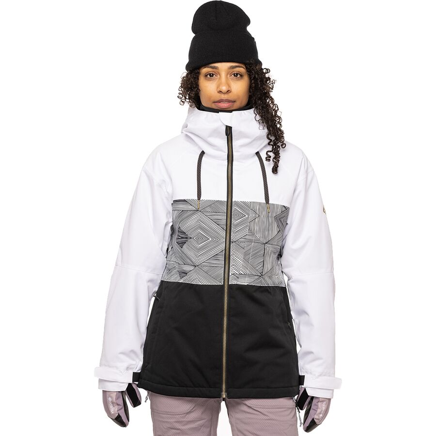 ■商品詳細■ブランド686シックスエイトシックス■商品名Athena Insulated Jacket - Women'sアテナ インサレーテッド ジャケット - ウィメンズ■商品状態新品未使用・並行輸入品■色White Geo Colorblock■素材【メンブレン・ラミネート】infiDRY（2層）■断熱材.インフィロフト(合成)■防水性能10,000mm■縫い目密封■フィット通常■長さヒップ■センターバックの長さ[ミディアム]76.20cm■フード固定式、ヘルメット対応、調整可能■ポケット[外側] ジッパー付きハンド 2 個、ジッパー付きチェスト 1 個、マジックテープ式スキーパス 1 個 [内側] メディア 1 個、ゴーグル/ストレージ 1 個■ベント脇の下に Air-Flo メッシュの裏地■パウダースカート付属,調整可能■表示重量[ミディアム]0.91kg■アクティビティスキー,スノーボード■備考(取寄) シックスエイトシックス レディース アテナ インサレーテッド ジャケット - ウィメンズ 686 women Athena Insulated Jacket - Women's White Geo Colorblock686 レディース スキー ジャケット アウター スノーボード ハイキング 登山 マウンテン アウトドア ウェア 大きいサイズ ビックサイズbc-SESZ6ESand more...