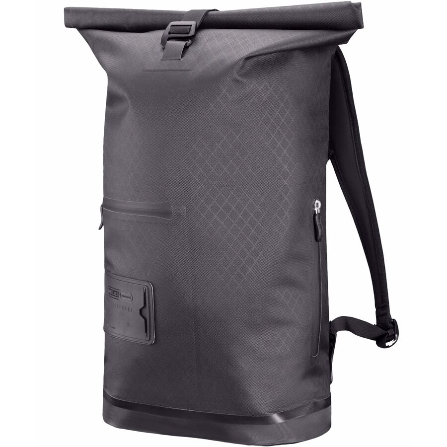 (取寄) オルトリーブ デイパック メトロスフィア 21L パニア Ortlieb Daypack Metrosphere 21L Pannier Black Embossed