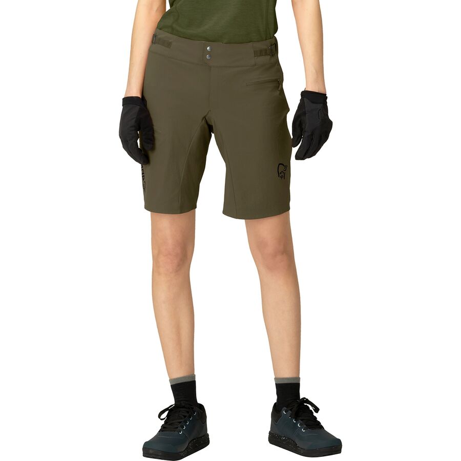 (取寄) ノローナ レディース フィオーロ フレックス1 ライト ショート - ウィメンズ Norrona women Fjora Flex1 Light Short - Women's Olive Night