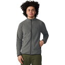 (取寄) マウンテンハードウェア メンズ マイクロチル フル-ジップ ジャケット - メンズ Mountain Hardwear men Microchill Full-Zip Jacket - Men's Foil Grey Heather