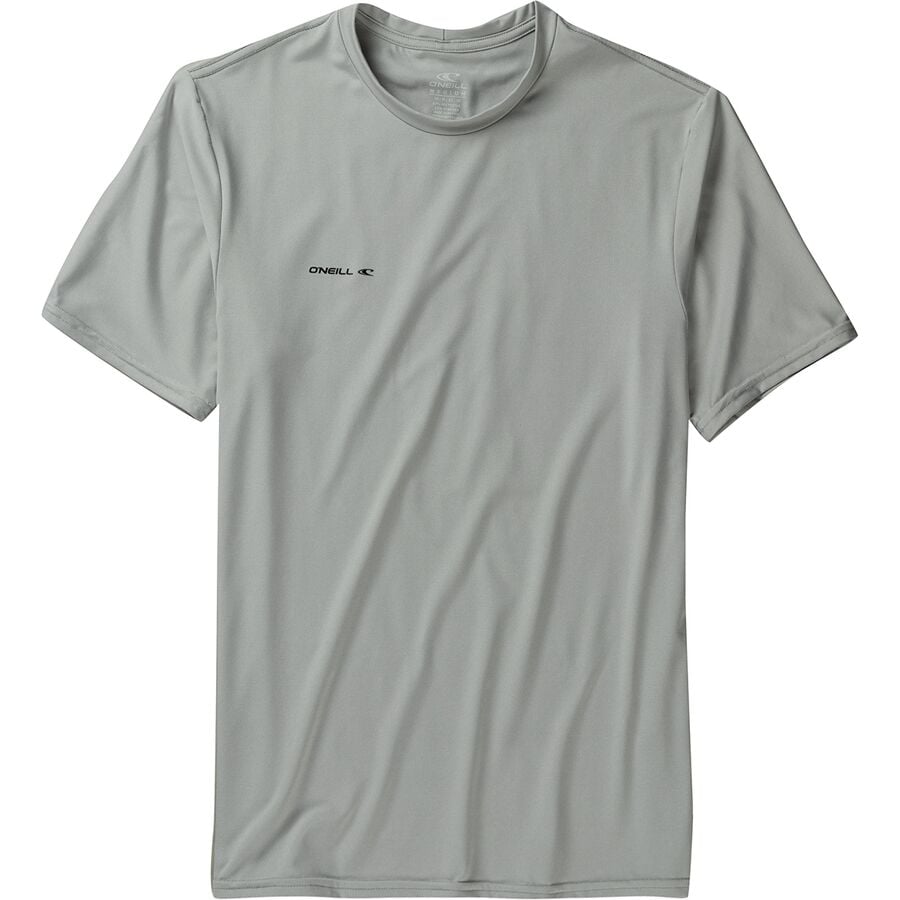 () Ij[ Y nCubg T[t bVK[h T-Vc - Y O'Neill men Hybrid Surf Rashguard T-Shirt - Men's Overcast