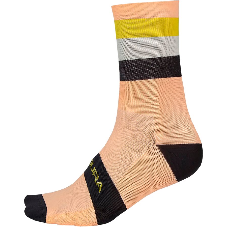 (取寄) エンデューラ バンドワイドス ソック Endura Bandwidth Sock Neon Peach