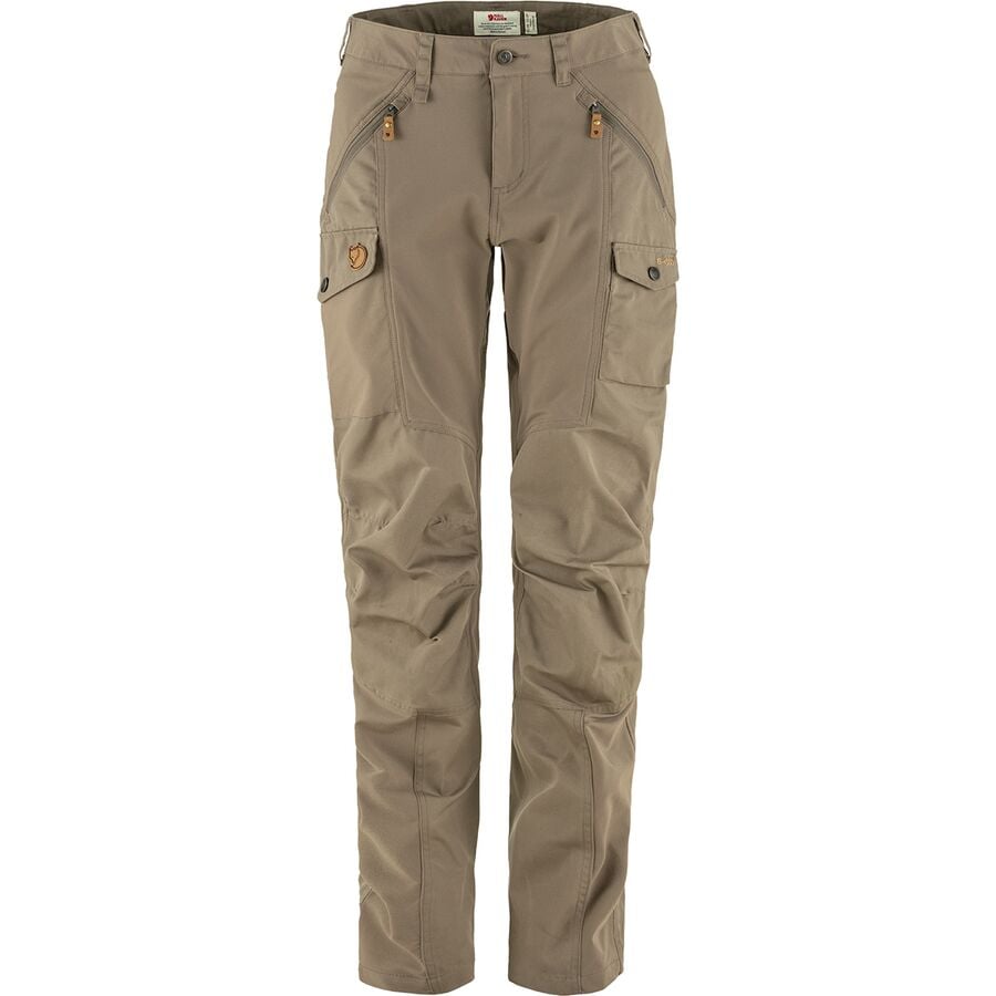 (取寄) フェールラーベン レディース ニッカ カーブ トラウザー - ウィメンズ Fjallraven women Nikka Curved Trouser - Women's Suede Brown