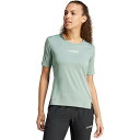 () AfB_XebNX fB[X }` T-Vc - EBY Adidas TERREX women Multi T-Shirt - Women's Silver Green