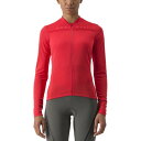 取寄 カステリ レディース アニマ 4 ロング-スローブ ジャージ - ウィメンズ Castelli women Anima 4 Long-Sleeve Jersey - Women s Hibiscus