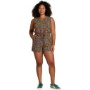 () g[hAhR[ fB[X TLXh u p[ - EBY Toad&Co women Sunkissed Liv Romper - Women's Black Micro Floral Print