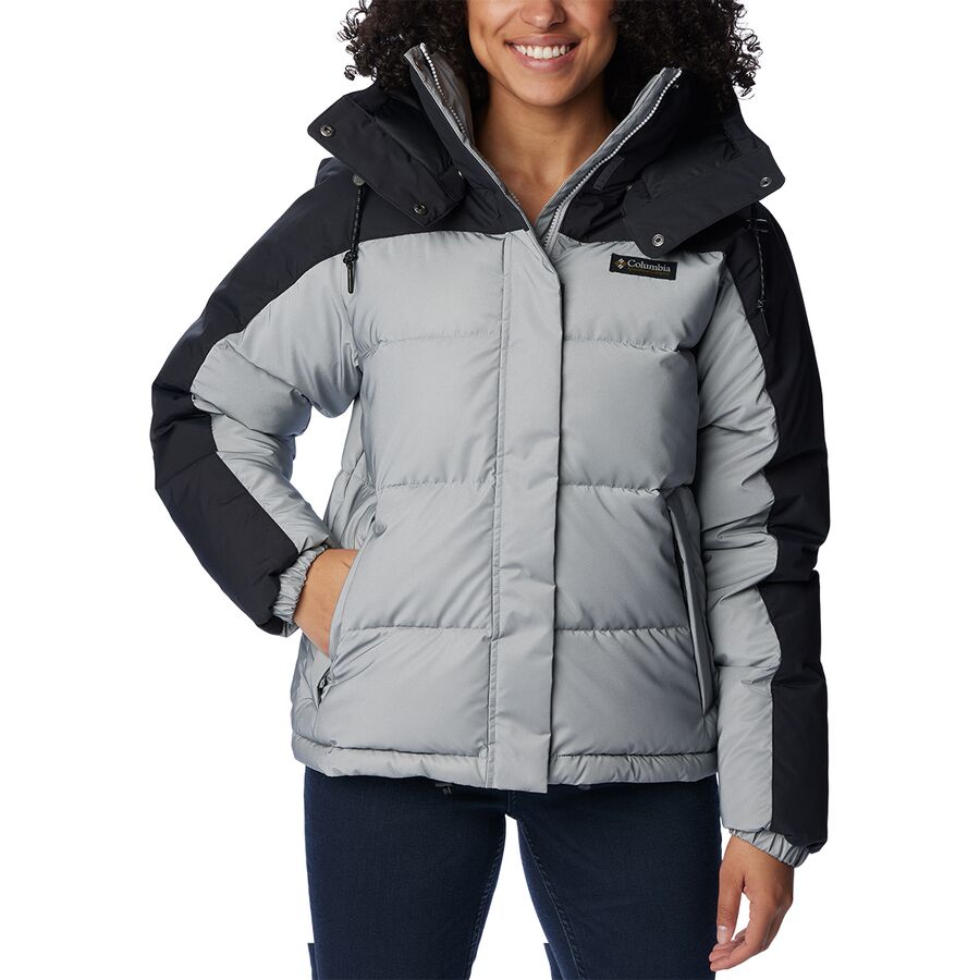 (取寄) コロンビア レディース ジャケット - ウィメンズ Columbia women Snowqualmie Jacket - Women's Silver Sheen/Black