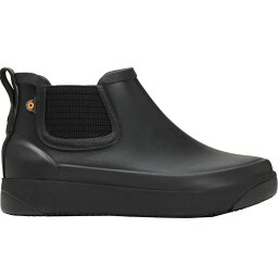 (取寄) ボグス レディース キッカー レイン チェルシー リ ブート - ウィメンズ Bogs women Kicker Rain Chelsea II Boot - Women's Black Smooth