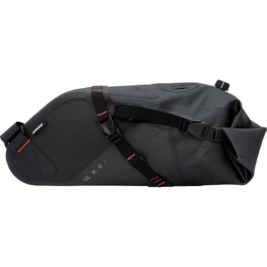 () [XEB[ [gbv Th obO USWE Roll-Top Saddle Bag Black