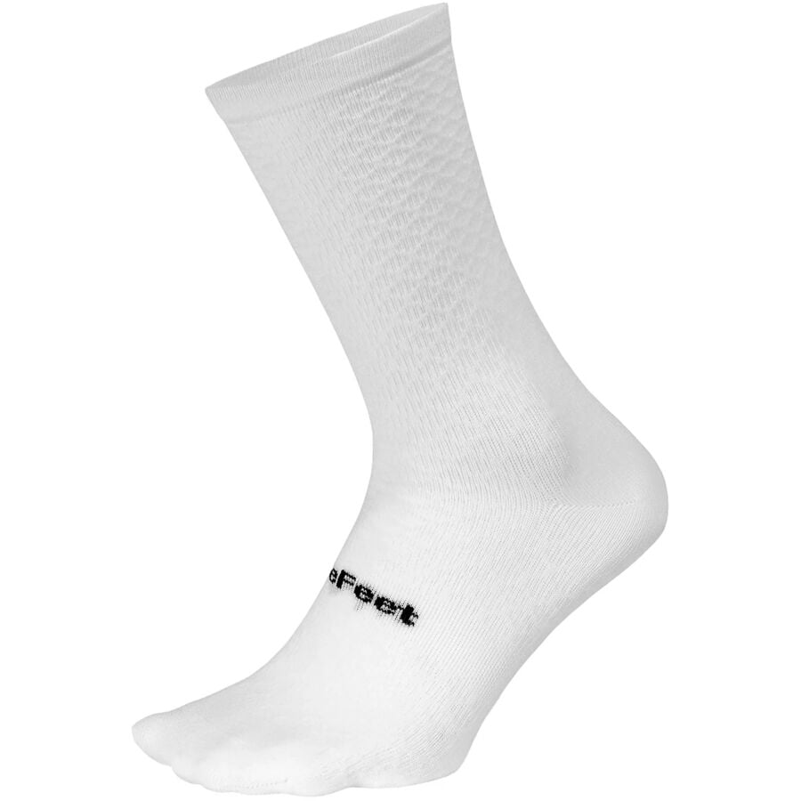 (取寄) デフィート エボ モン ヴァントゥー 6インチ ソック DeFeet Evo Mont Ventoux 6in Sock White