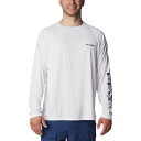 () RrA Y ^[~i ^bN Vc - Y Columbia men Terminal Tackle Shirt - Men's White/Nightshade Logo