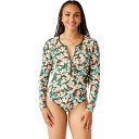 () J[ fUC fB[X I[ fC O-X[u s[X XCX[c - EBY Carve Designs women All Day Long-Sleeve One-Piece Swimsuit - Women's Wildflower