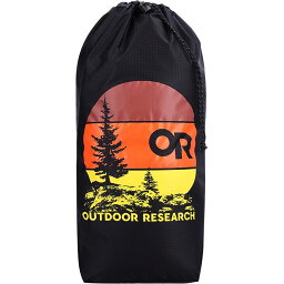 (取寄) アウトドア リサーチ パックアウト グラフィック 15L スタッフ サック Outdoor Research PackOut Graphic 15L Stuff Sack Sunset/Black