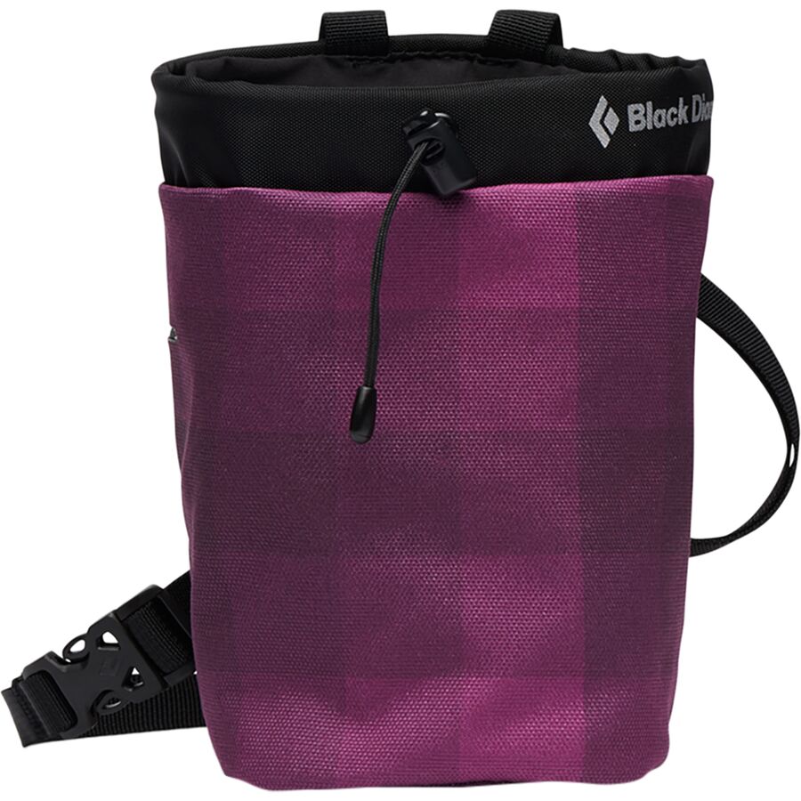 () ֥å  硼 Хå Black Diamond Gym Chalk Bag Purple Square