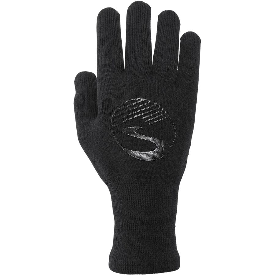 () V[YpX Y NX|Cg jbg EH[^[v[t O[u - Y Showers Pass men Crosspoint Knit Waterproof Glove - Men's Black