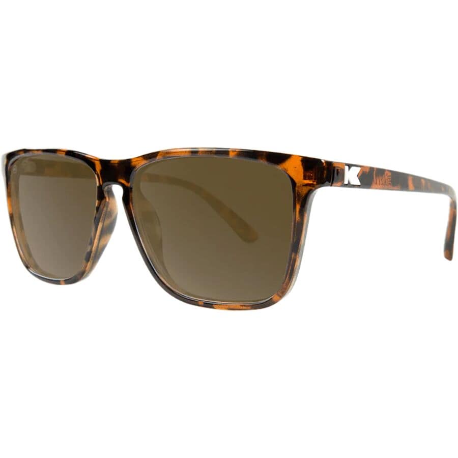 () mbNAEh t@Xg [Y |[CYh TOX Knockaround Fast Lanes Polarized Sunglasses Glossy Tortoise Shell/Amber