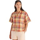 () }[bg fB[X ~[A Lv mxeB V[gX[u Vc - EBY Marmot women Muir Camp Novelty Short-Sleeve Shirt - Women's Sunburn Charlie Plaid